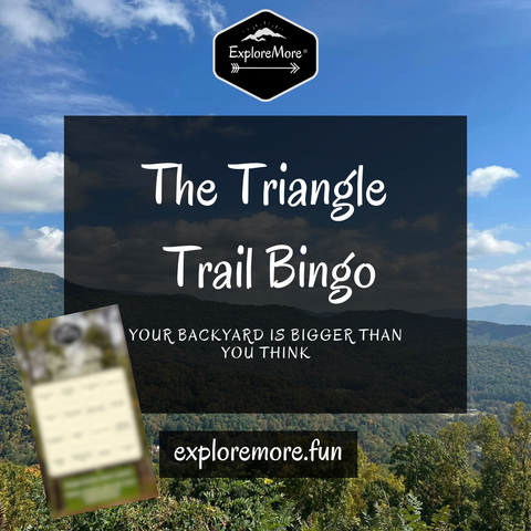 Raleigh/Durham, NC (The Triangle) Trail Bingo