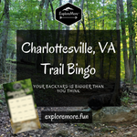 Charlottesville, Virginia Trail Bingo