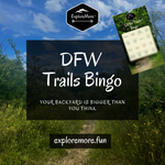 DFW Trails Bingo Card