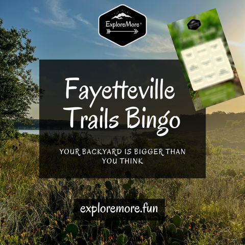 Fayetteville Trail Bingo Card