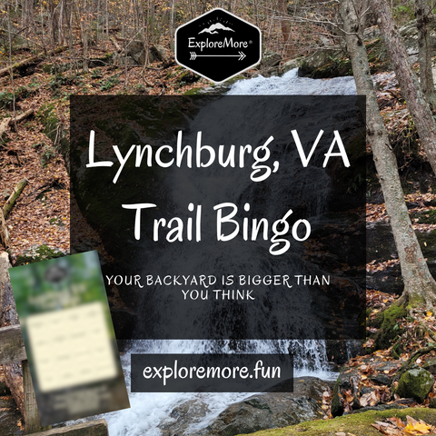 Lynchburg VA Trail Bingo